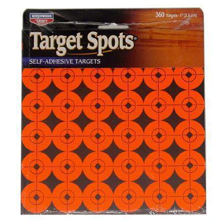 Birchwood Target Spots 1" 360 Stück, selbstklebend